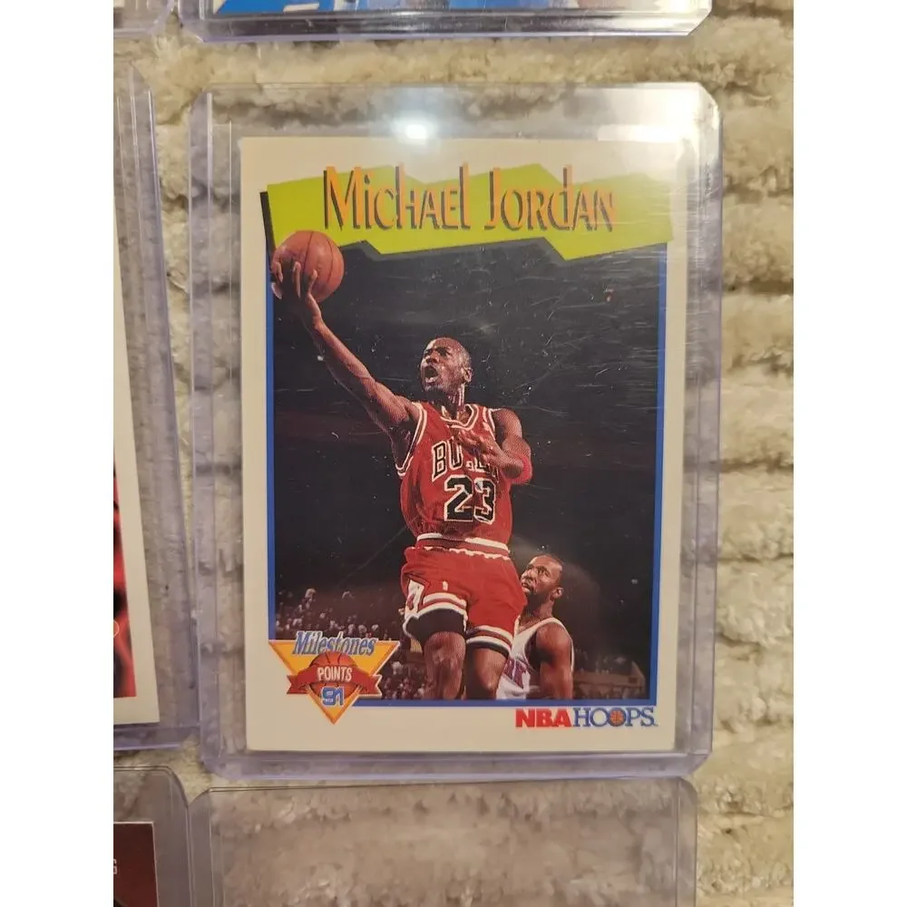 Michael Jordan Lot 9 Cards upper deck Chicago Bulls Basketball Cards